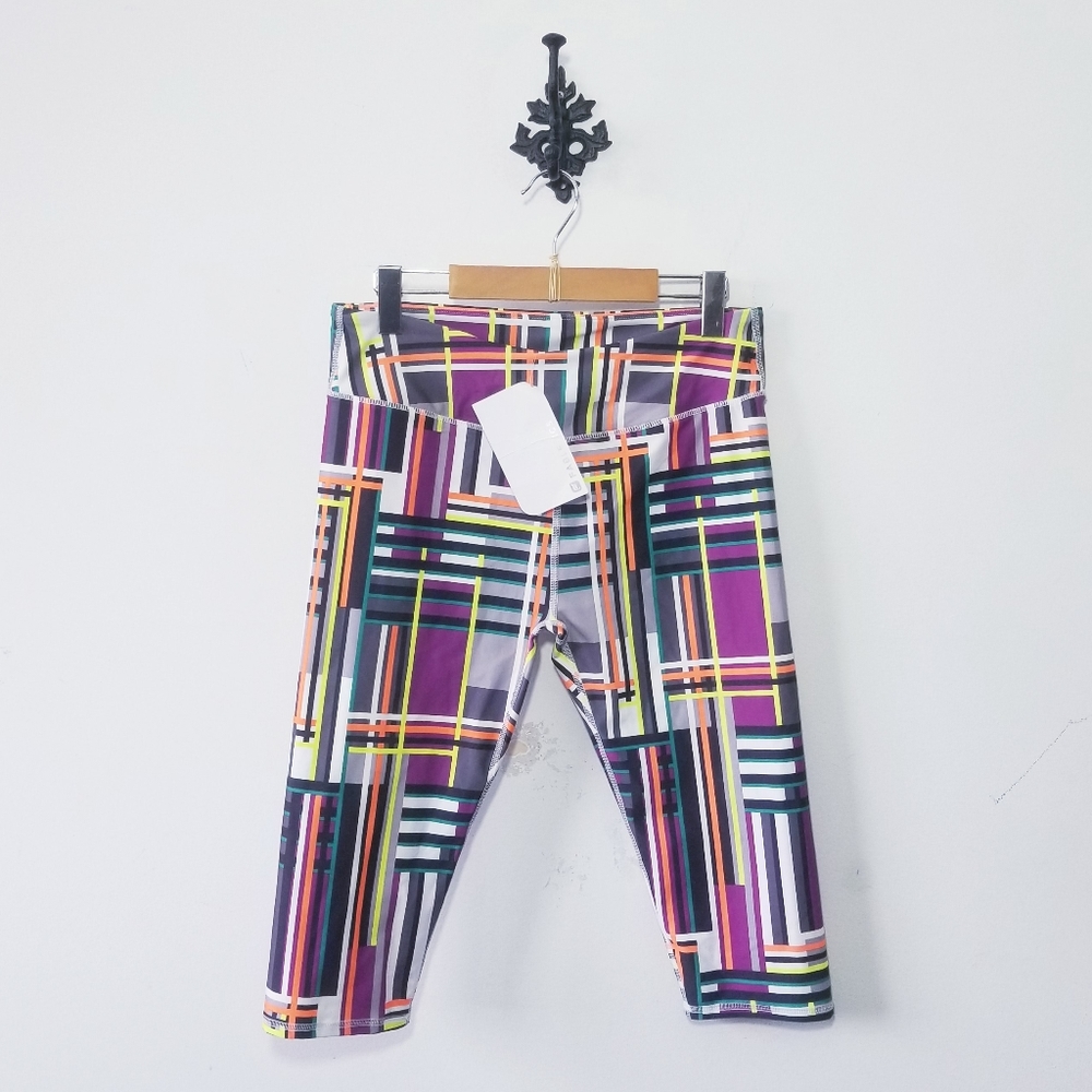NWT Fabletics Salar Crop Multi Colour Size L
